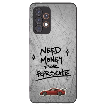 Picasee husă neagră din silicon pentru Samsung Galaxy A33 5G A336 - Grey Drift