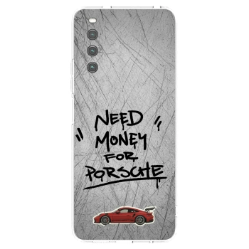Picasee husă transparentă din silicon pentru Sony Xperia 10 IV 5G - Grey Drift