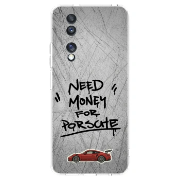 Picasee husă transparentă din silicon pentru Honor 70 - Grey Drift