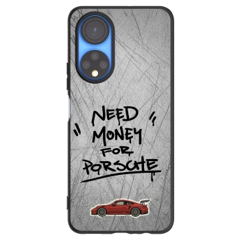 Picasee husă neagră din silicon pentru Honor X7 - Grey Drift