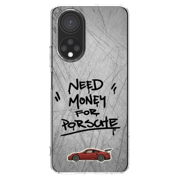 Picasee husă transparentă din silicon pentru Honor X7 - Grey Drift