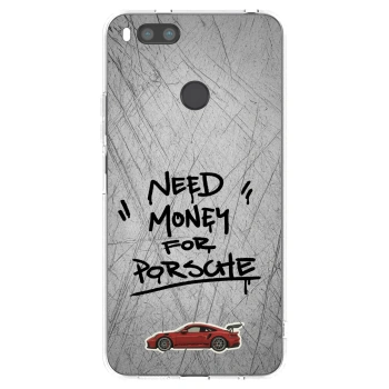 Picasee husă transparentă din silicon pentru Xiaomi Redmi A1 - Grey Drift