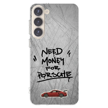 Picasee husă transparentă din silicon pentru Samsung Galaxy S23+ 5G - Grey Drift