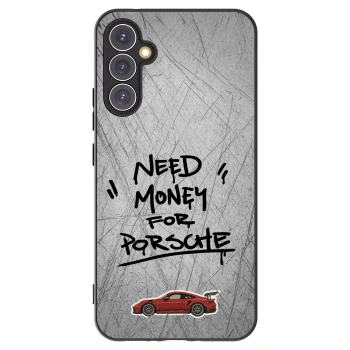 Picasee husă neagră din silicon pentru Samsung Galaxy A34 5G A346B - Grey Drift
