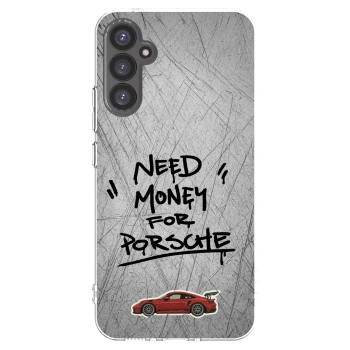 Picasee husă transparentă din silicon pentru Samsung Galaxy A34 5G A346B - Grey Drift
