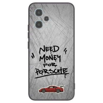 Picasee husă neagră din silicon pentru Xiaomi Redmi Note 12 5G - Grey Drift