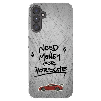 Picasee husă transparentă din silicon pentru Samsung Galaxy A14 4G A145R - Grey Drift