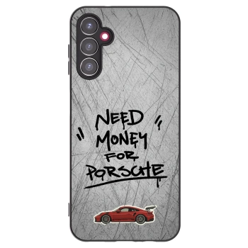 Picasee husă neagră din silicon pentru Samsung Galaxy A14 5G A146P - Grey Drift