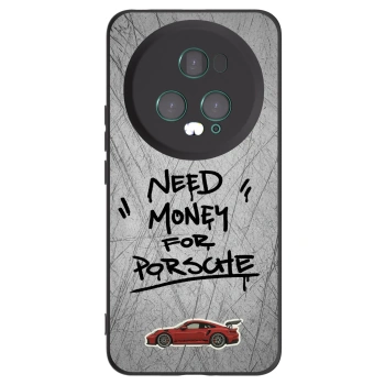 Picasee husă neagră din silicon pentru Honor Magic5 Pro - Grey Drift