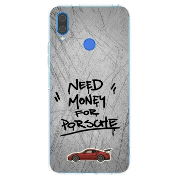 Picasee husă transparentă din silicon pentru Huawei Nova 3 - Grey Drift