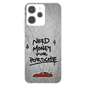 Picasee husă transparentă din silicon pentru Xiaomi Redmi 12 4G - Grey Drift