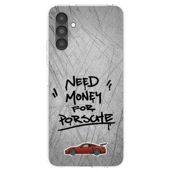 Picasee husă transparentă din silicon pentru Samsung Galaxy A04s A047F - Grey Drift