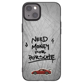 Picasee husă neagră din silicon pentru Apple iPhone 15 Plus - Grey Drift