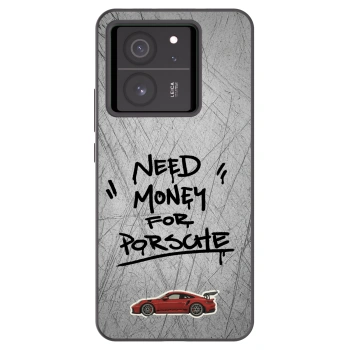 Picasee husă neagră din silicon pentru Xiaomi 13T - Grey Drift