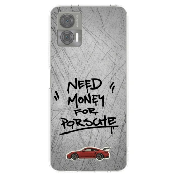 Picasee husă transparentă din silicon pentru Motorola Edge 30 Neo - Grey Drift