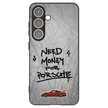 Picasee husă neagră din silicon pentru Samsung Galaxy S24 S921B 5G - Grey Drift
