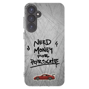 Picasee husă transparentă din silicon pentru Samsung Galaxy S23 FE S711B - Grey Drift