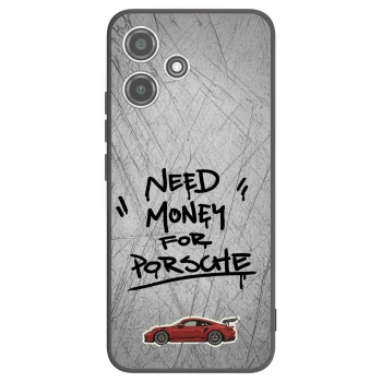 Picasee husă neagră din silicon pentru Xiaomi Redmi 12 5G - Grey Drift