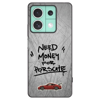 Picasee husă neagră din silicon pentru Xiaomi Redmi Note 13 5G - Grey Drift