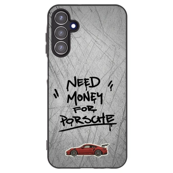 Picasee husă neagră din silicon pentru Samsung Galaxy A15 A155F 4G - Grey Drift