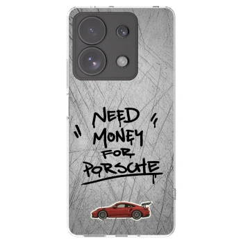 Picasee husă transparentă din silicon pentru Xiaomi Redmi Note 13 Pro 4G - Grey Drift