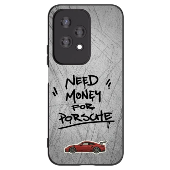 Picasee husă neagră din silicon pentru Honor 200 Lite - Grey Drift