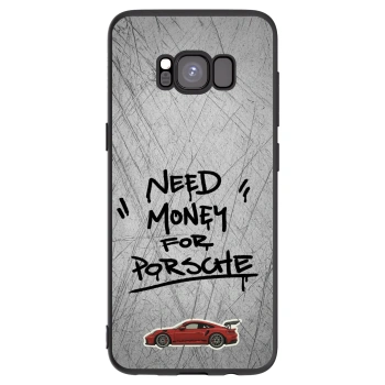 Picasee husă neagră din silicon pentru Samsung Galaxy S8 G950F - Grey Drift