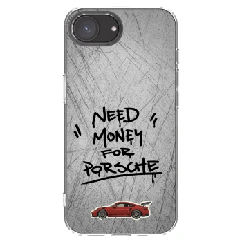 Picasee husă transparentă din silicon pentru Apple iPhone 16e - Grey Drift