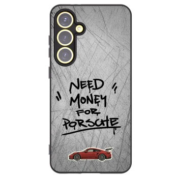 Picasee husă neagră din silicon pentru Samsung Galaxy S24 FE S721B - Grey Drift