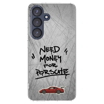 Picasee husă transparentă din silicon pentru Samsung Galaxy S25 5G - Grey Drift