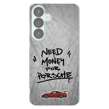 Picasee husă transparentă din silicon pentru Samsung Galaxy S25+ 5G - Grey Drift