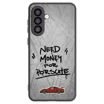 Picasee husă neagră din silicon pentru Samsung Galaxy A26 5G A266B - Grey Drift
