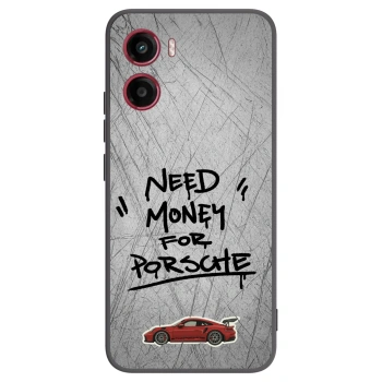 Picasee husă neagră din silicon pentru Motorola Moto G05 - Grey Drift
