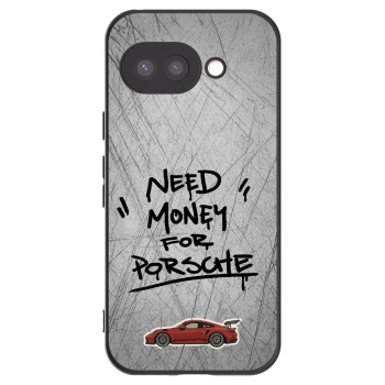 Picasee husă neagră din silicon pentru Google Pixel 9a - Grey Drift