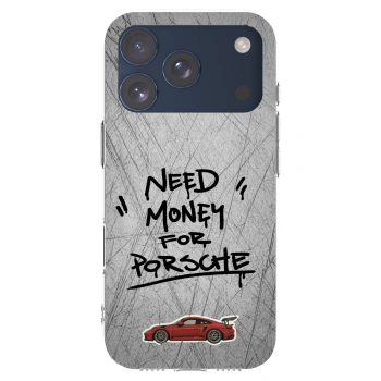 Picasee husă transparentă din silicon pentru Apple iPhone 17 Pro - Grey Drift