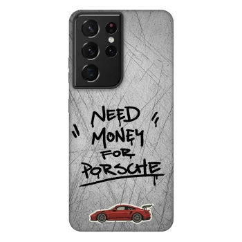 Picasee Fashion Case pentru Samsung Galaxy S21 Ultra 5G G998B - Grey Drift