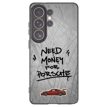 Picasee husă neagră din silicon pentru Samsung Galaxy S26 Ultra - Grey Drift