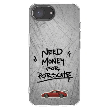 Picasee husă transparentă din silicon pentru Apple iPhone 17e - Grey Drift