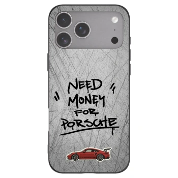 Picasee husă neagră din silicon pentru Apple iPhone 18 Pro Max - Grey Drift