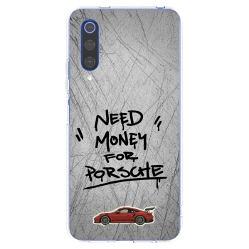 Picasee husă transparentă din silicon pentru Xiaomi Mi 9 SE - Grey Drift