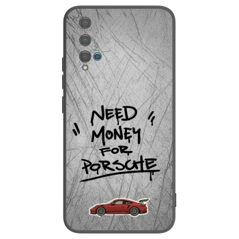 Picasee husă neagră din silicon pentru Huawei Nova 5T - Grey Drift