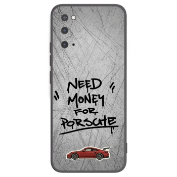 Picasee husă neagră din silicon pentru Samsung Galaxy S20 G980F - Grey Drift