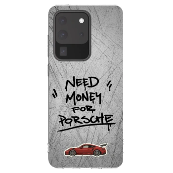 Picasee husă transparentă din silicon pentru Samsung Galaxy S20 Ultra 5G G988F - Grey Drift