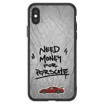 Picasee ULTIMATE CASE pentru Apple iPhone X/XS - Grey Drift