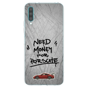 Picasee husă transparentă din silicon pentru Samsung Galaxy A30s A307F - Grey Drift