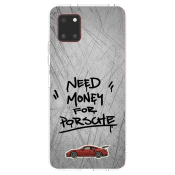 Picasee husă transparentă din silicon pentru Samsung Galaxy Note 10 Lite N770F - Grey Drift