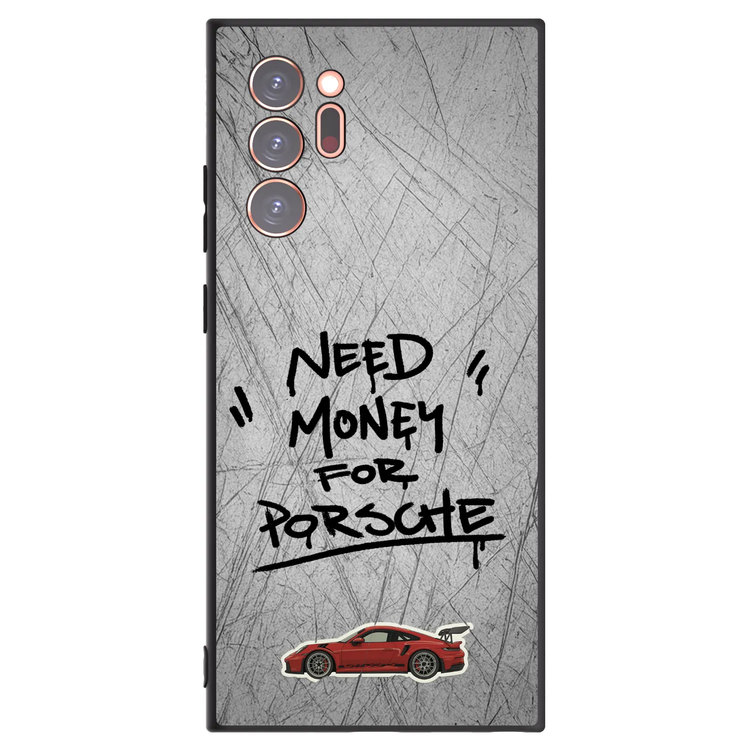 Picasee husă neagră din silicon pentru Samsung Galaxy Note 20 Ultra - Grey Drift