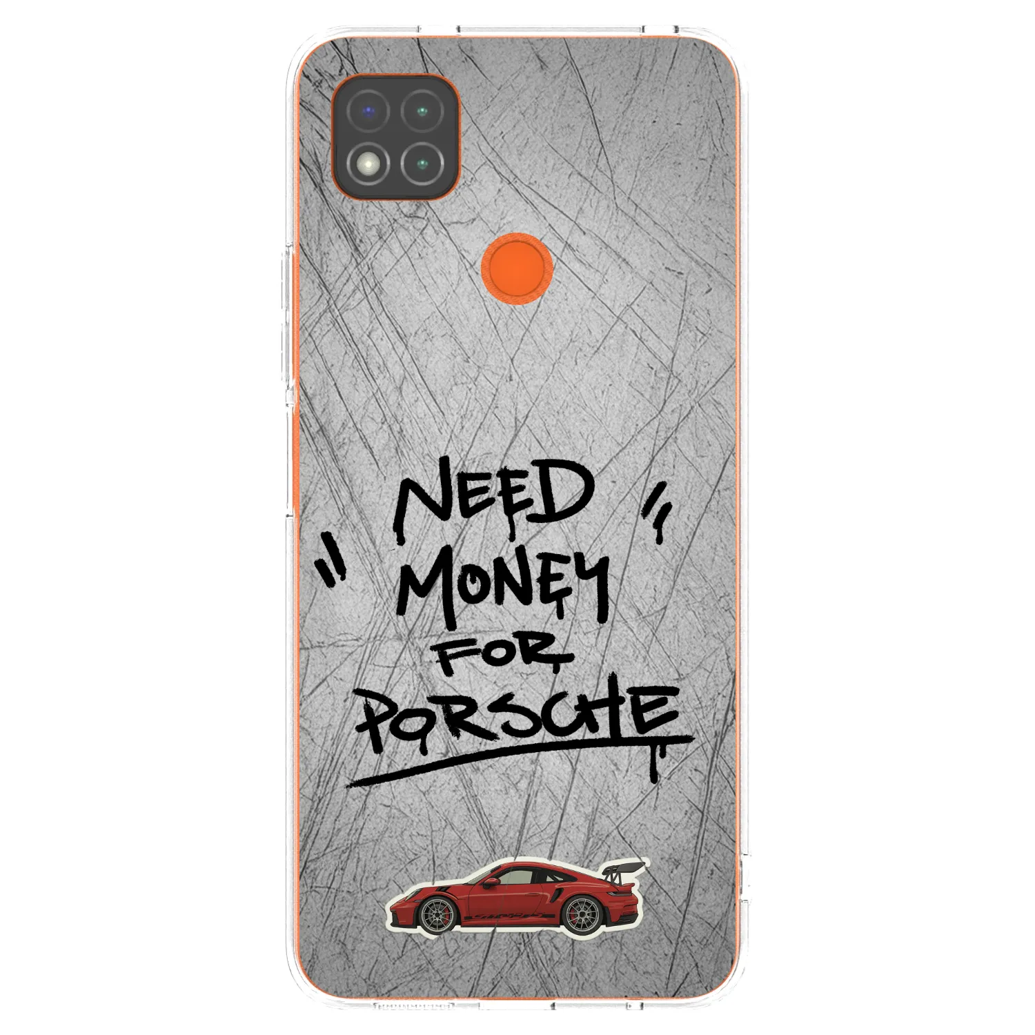 Picasee husă transparentă din silicon pentru Xiaomi Redmi 9C - Grey Drift