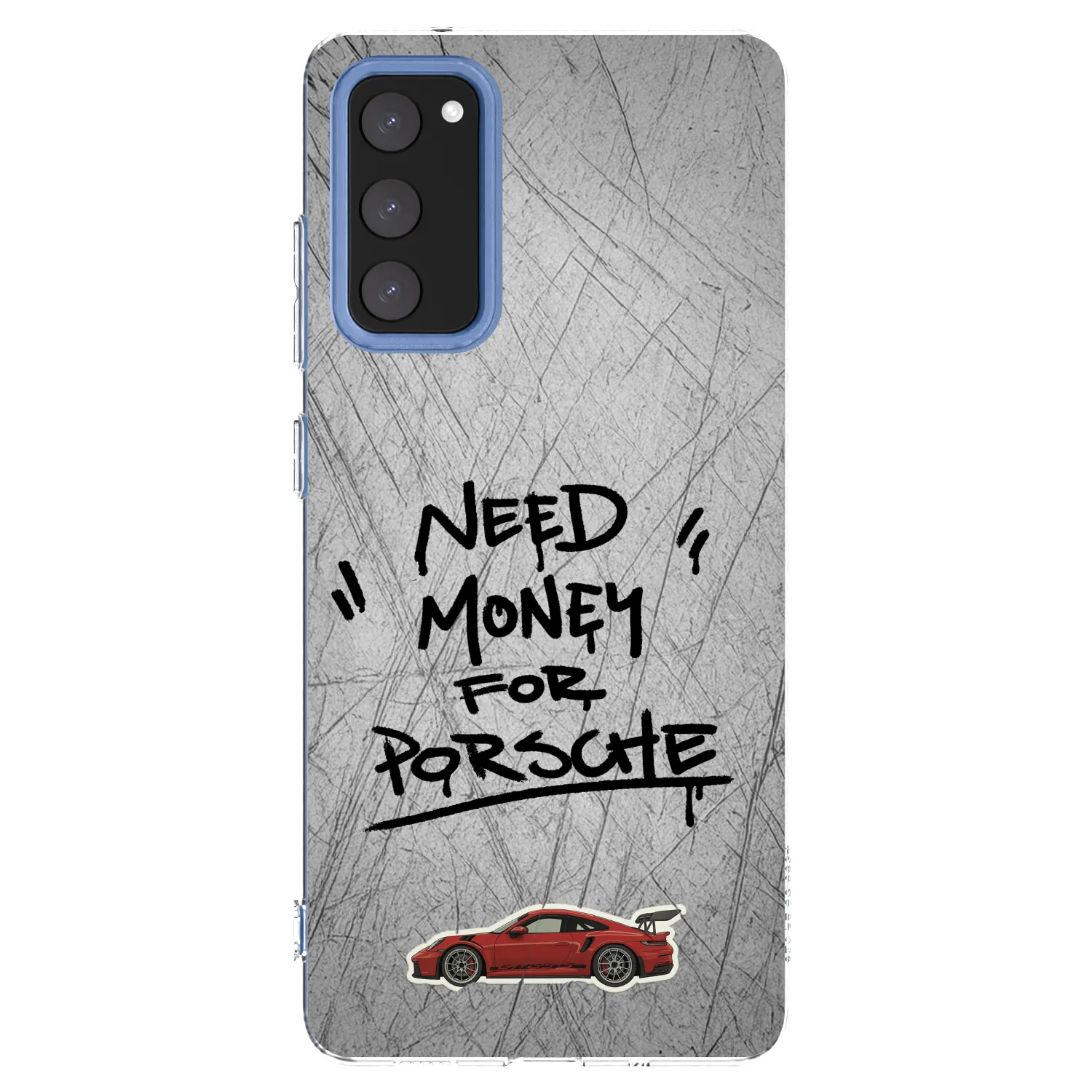 Picasee husă transparentă din silicon pentru Samsung Galaxy S20 FE - Grey Drift