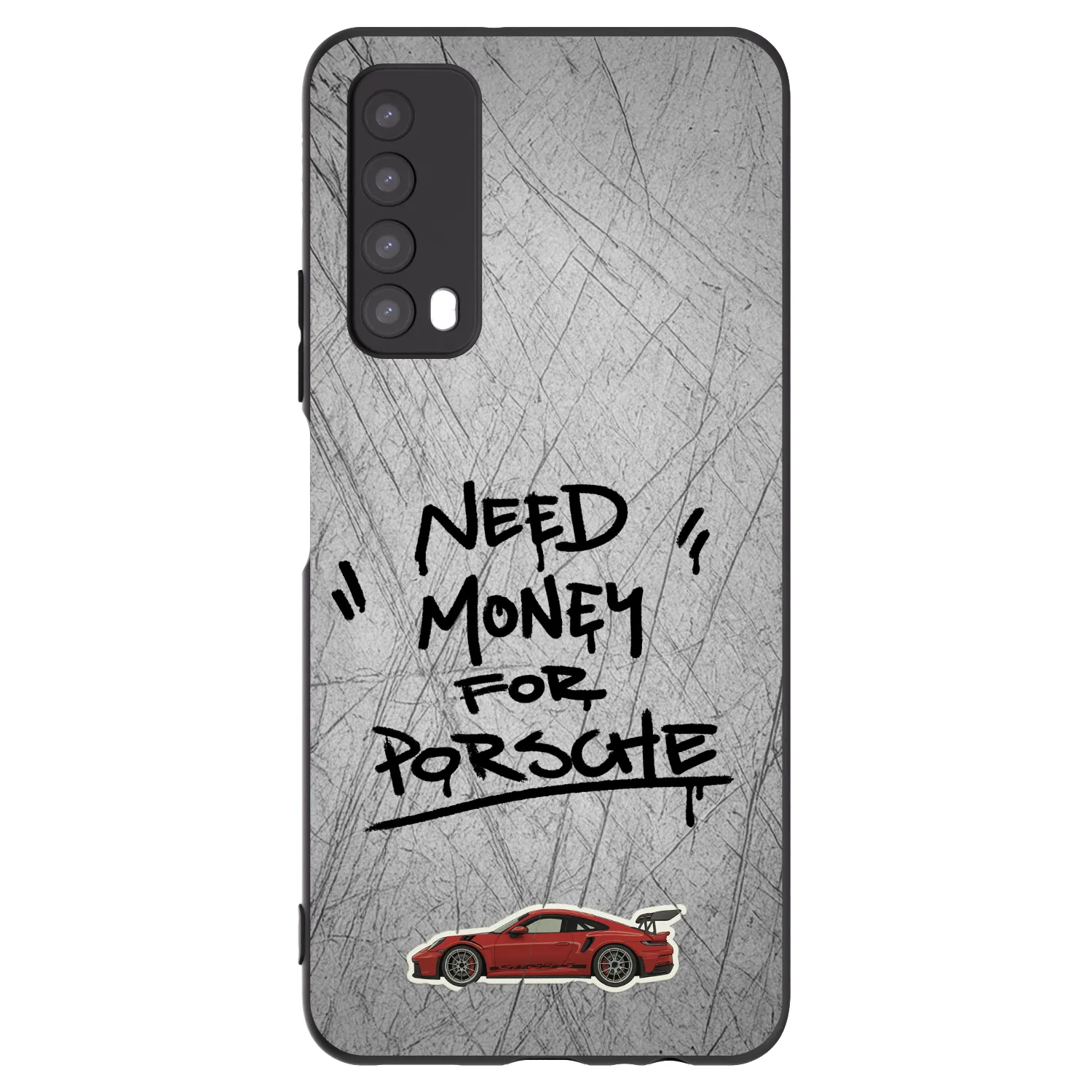 Picasee husă neagră din silicon pentru Huawei P Smart 2021 - Grey Drift